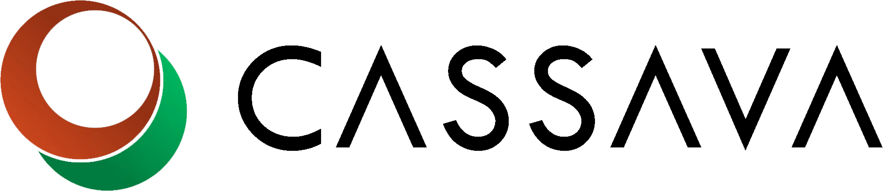 Casssava logo with name黑色