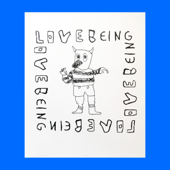 LOVEBEING_OG_Square_Fabriano_Silkscreen_Print 4
